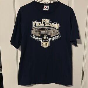 2008 final season Yankee stadium tee shirt